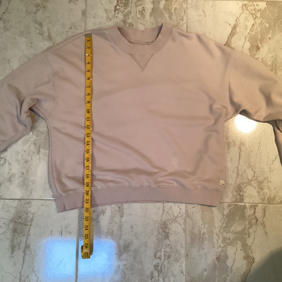 Vuori Sedona Crewneck in Suede Size S/M - Picture 3 of 4